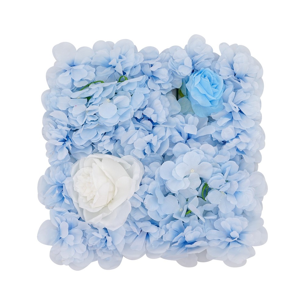 Artificial Flower Wall Panels, Artificial Flower Wall Backdrop, 12PCS Panels