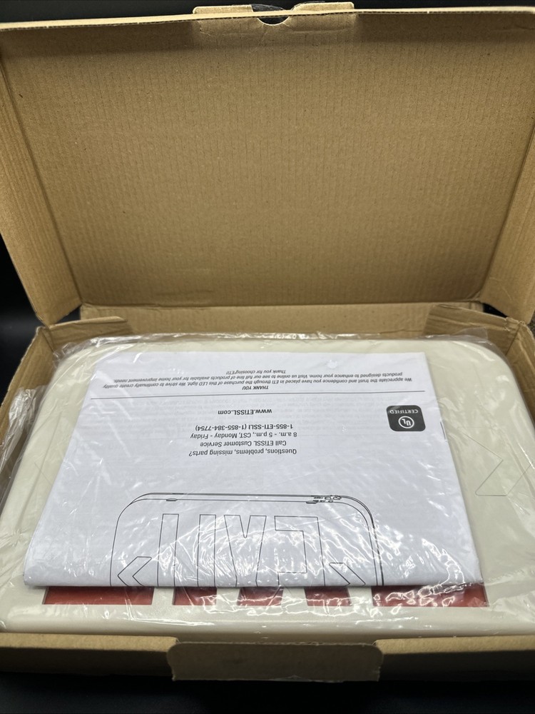 ETI LED Emergency Exit Light Sign Red