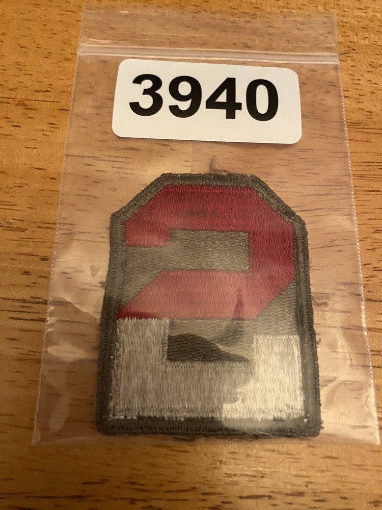 US Army 2nd Patch INV3940
