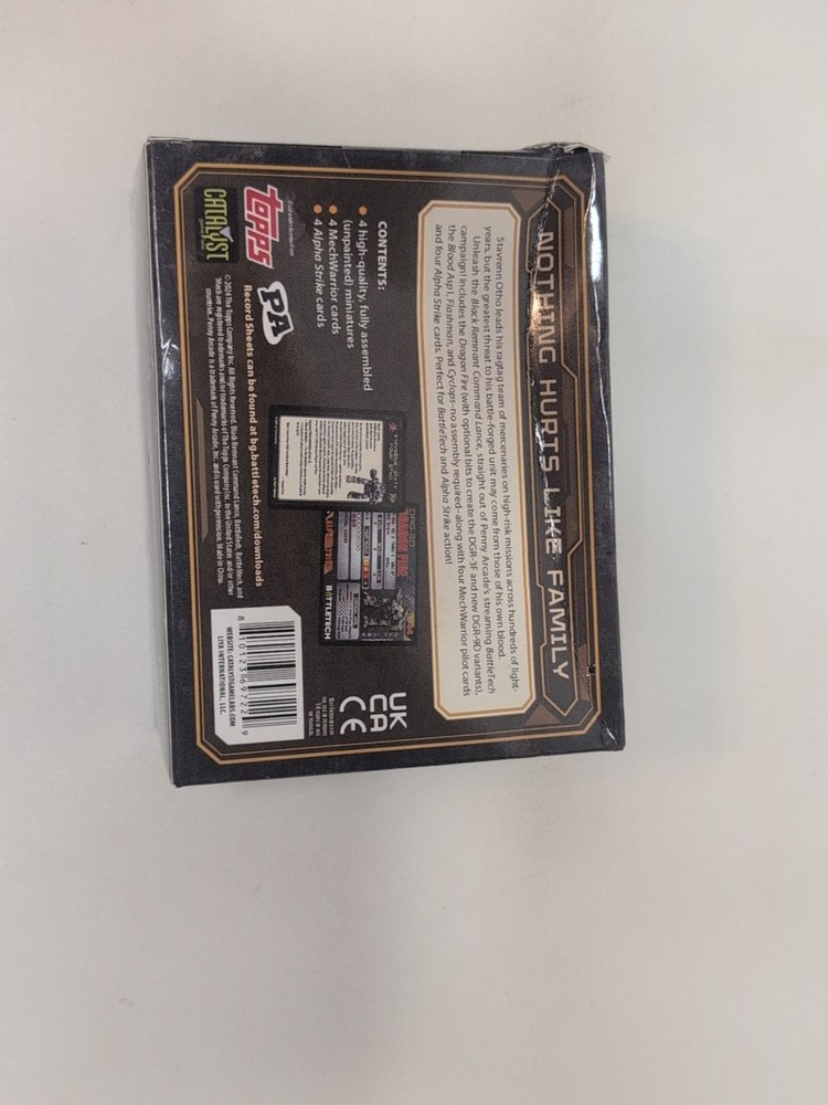 Battletech: Black Remnant Command Lance Damaged Box