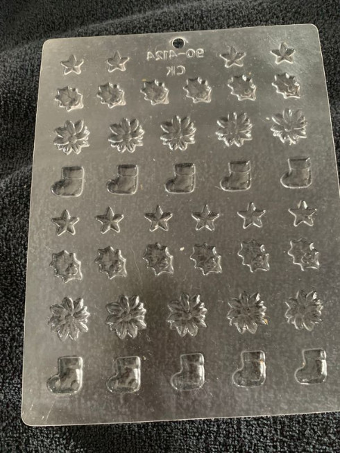 CHRISTMAS DECORATIONS Chocolate Candy Mold