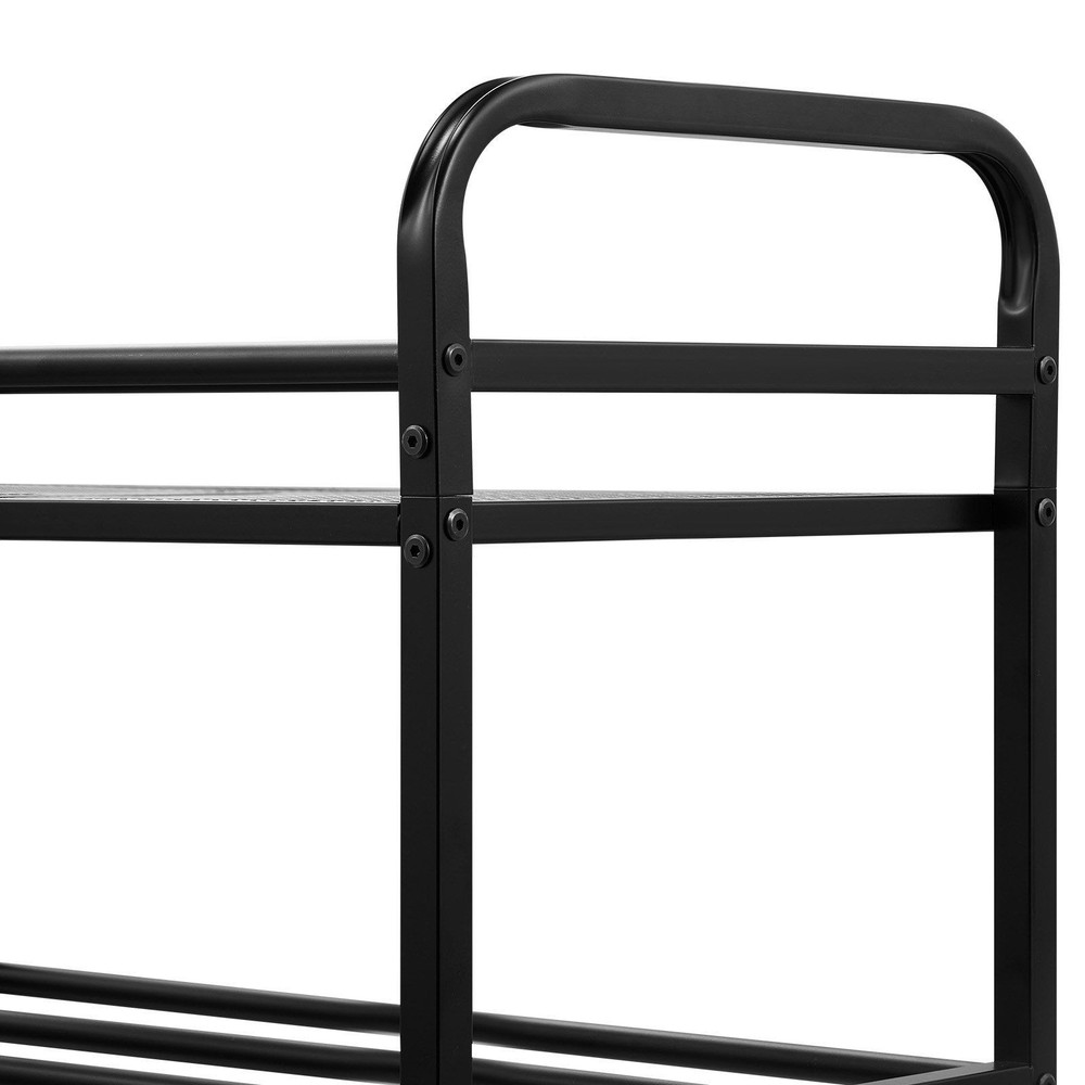 Ergonomic 3-Level Filament Rack 280lb Load Space Saving Rollable