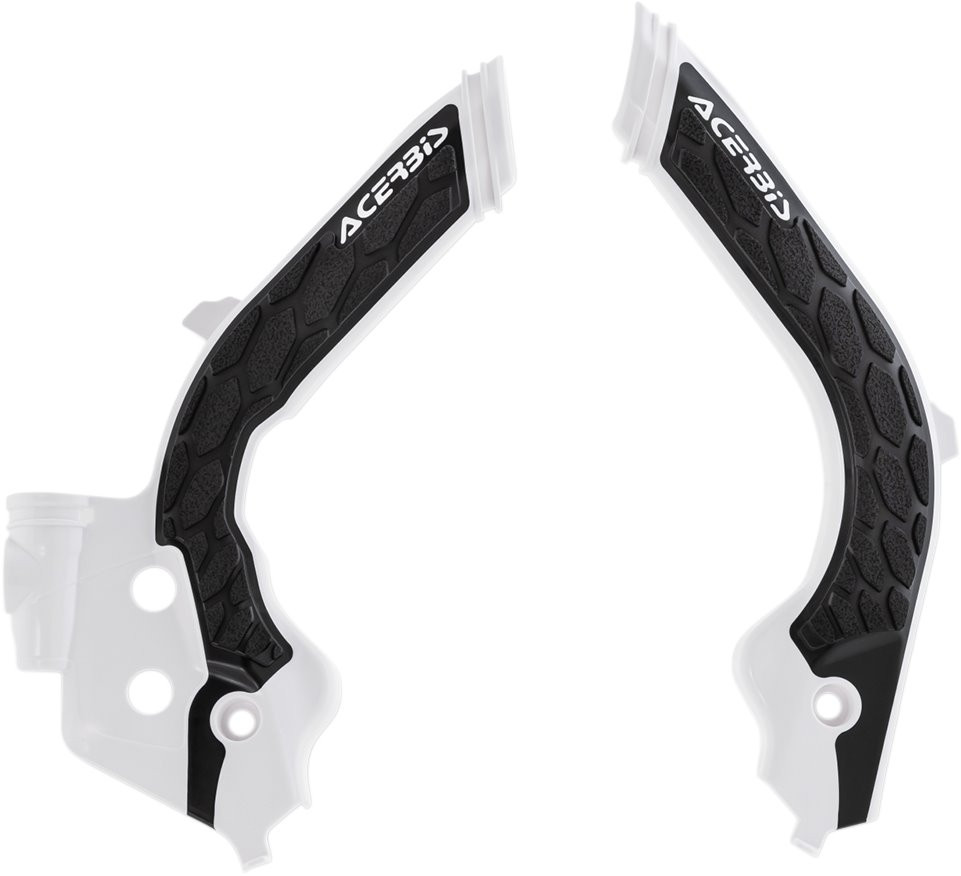 Acerbis X-Grip White/Black Frame Protectors (2733451035)