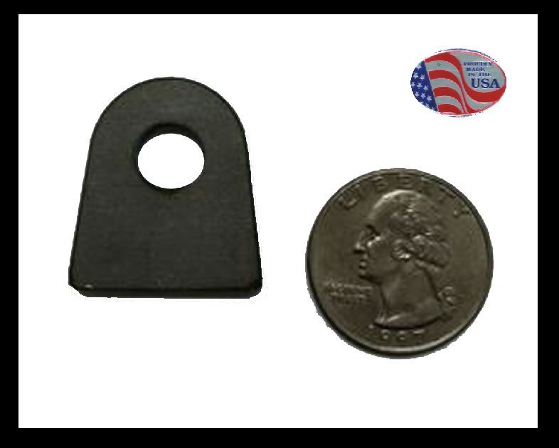 4 PACK FLAT WELD TAB 5/16 Hole 11/16 Height 1/8 Thick