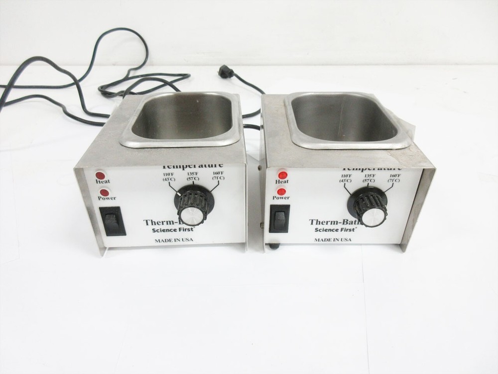 2x SCIENCE FIRST THERM-BATH 70-100 ~ PARTS ONLY