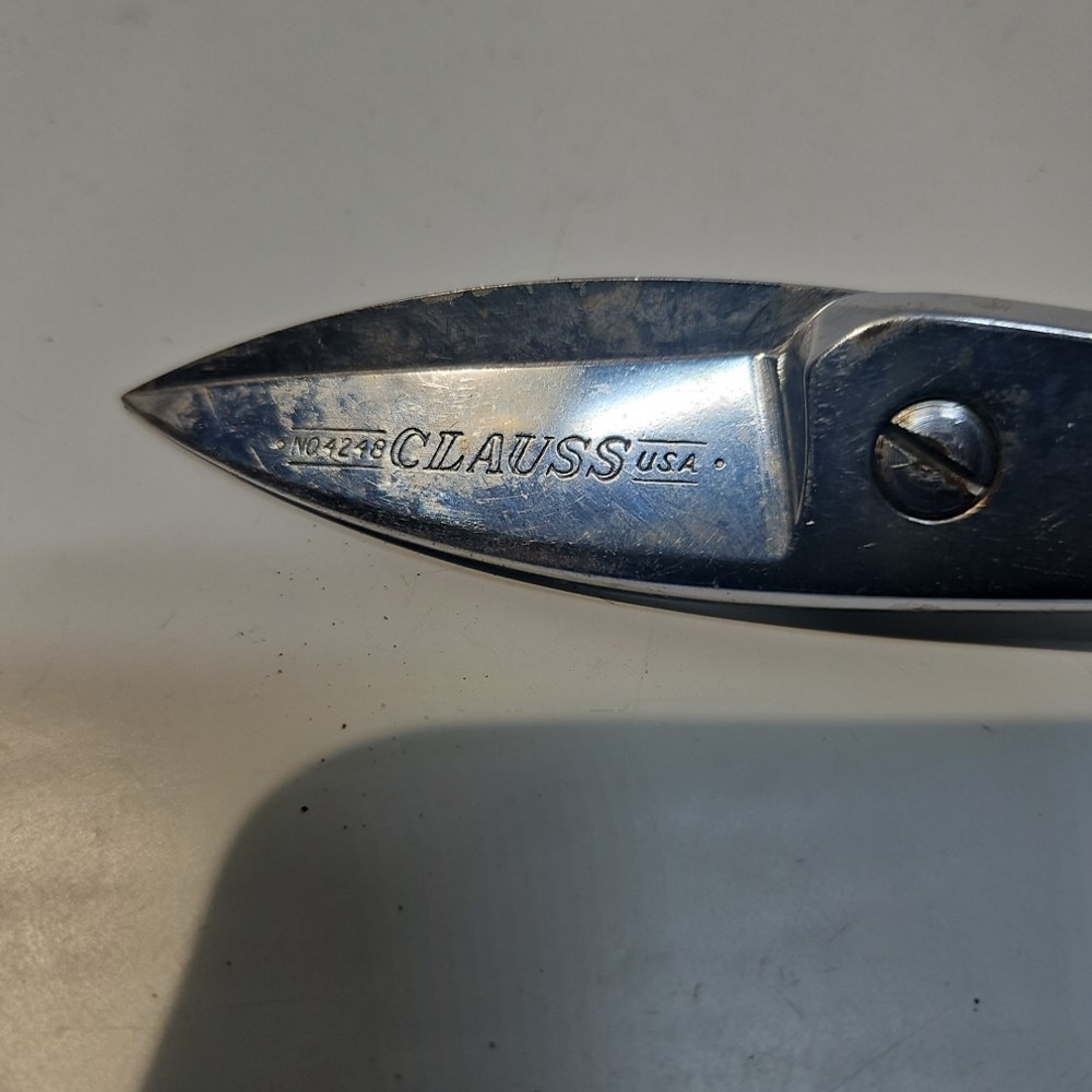 Clauss #4248 Multi Purpose High Leverage 8" Straight Shear Scissors 2" Cut