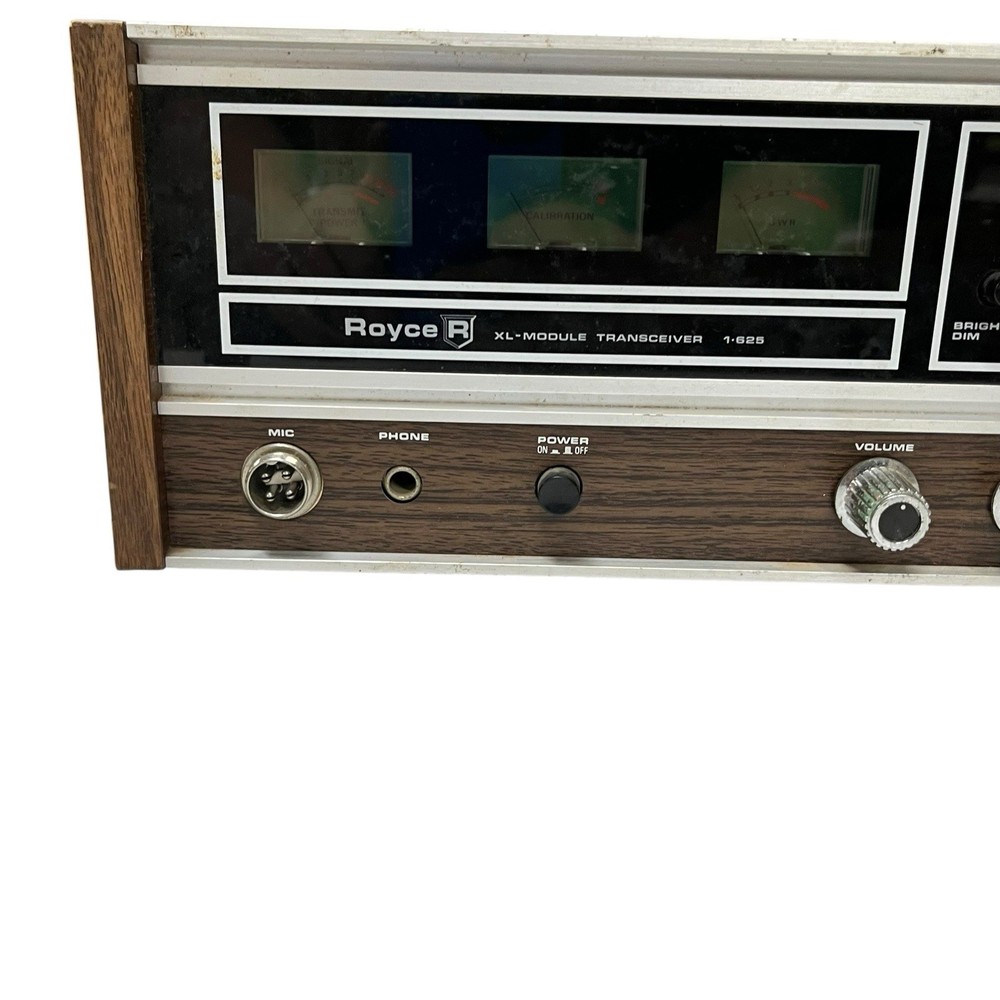 Vintage Royce Model 1-625 CB Base Transceiver