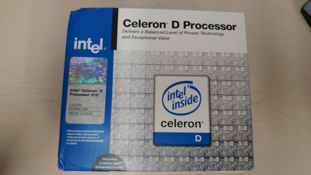 Intel Celeron D 310 2.13 GHz (BX80546RE2130C) Processor