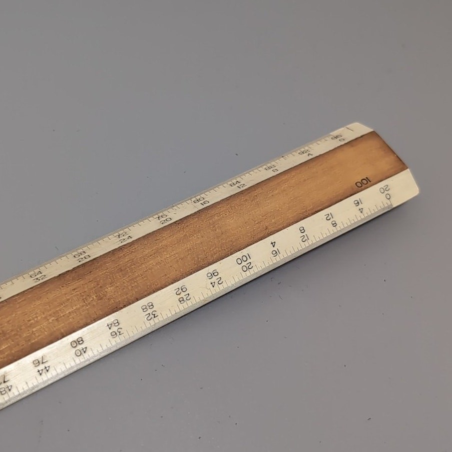 Vintage Dietzgen Excello 1549 Drafting Ruler