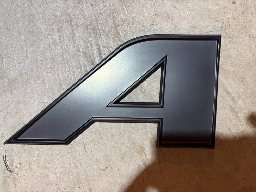 Moomba Raised Black Letters