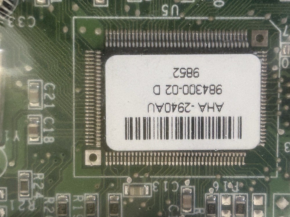 Adaptec SCSI Host Adapter Controller Expansion Card