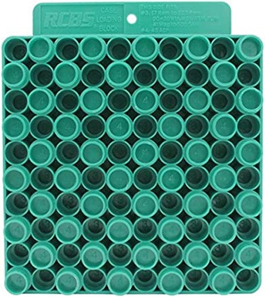 RCBS 09452 Universal Case Loading Block Green