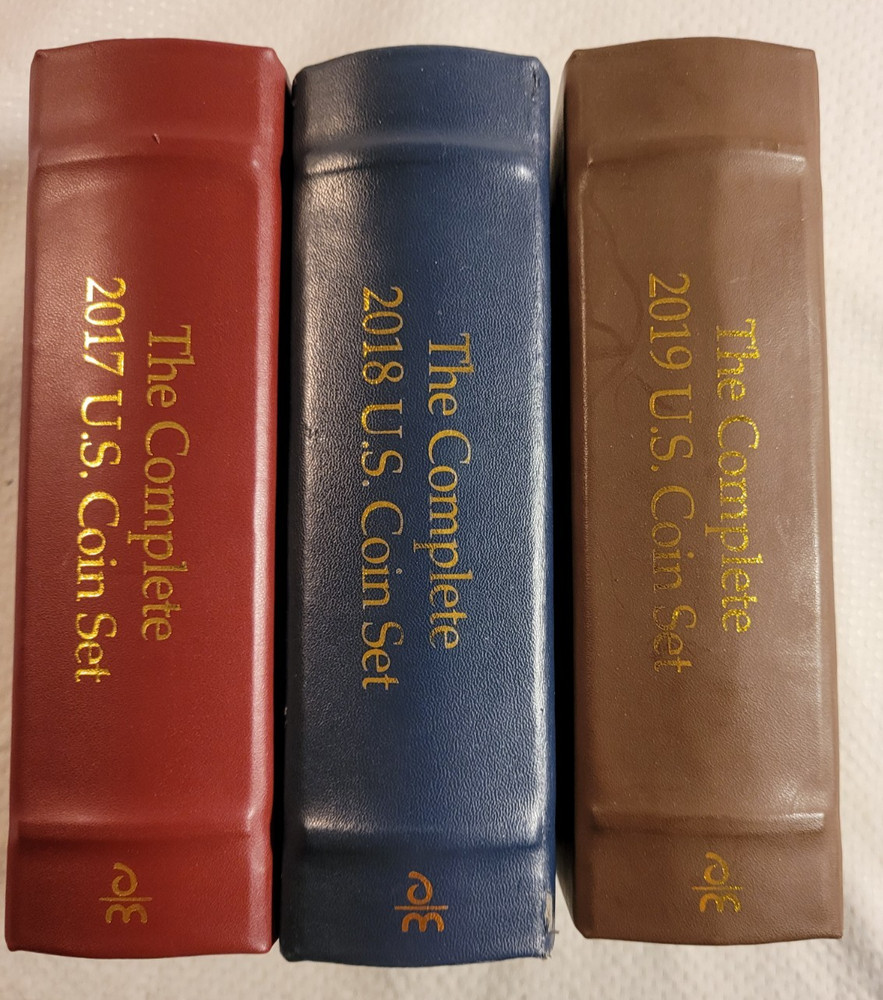 EMPTY PRESENTATION BOX for 2017, 2018 & 2019 Mint Coin Sets