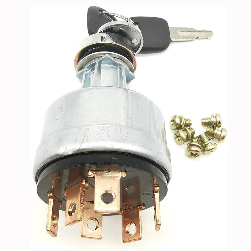 New 6 Terminal Ignition Starter Switch for Caterpillar Cat E320 E320B