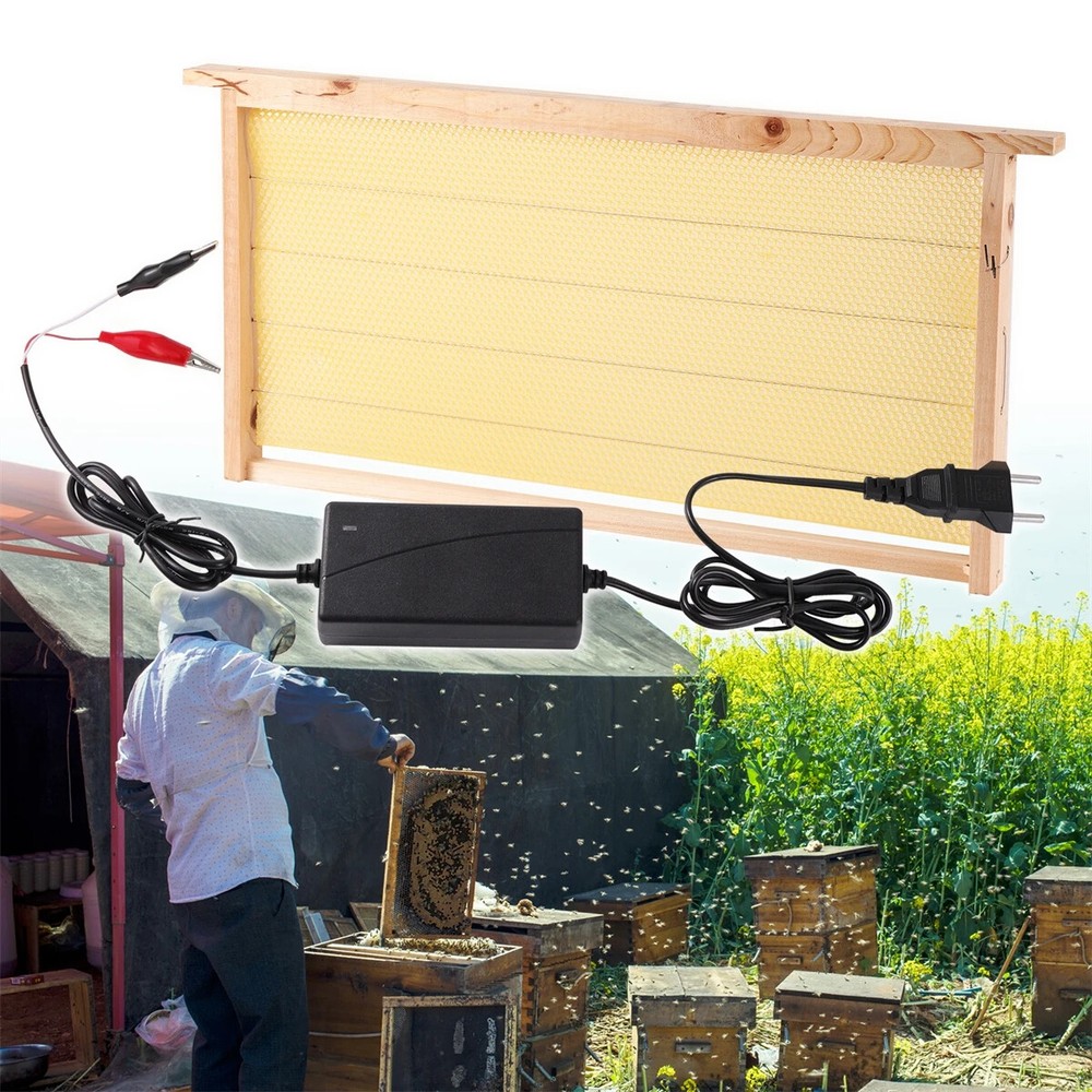 New Electric Embedded Hive Heating Unit Beekeeping Electric Embedded Hive Frame