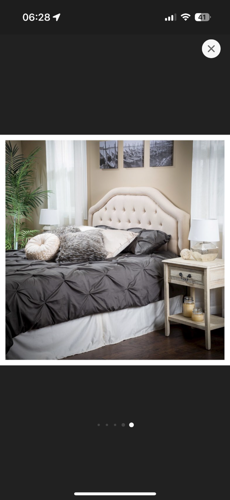 Christopher Knight Home Angelica Button Tufted Headboard