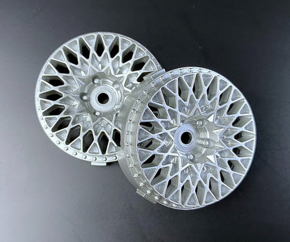 Tetsujin GRANSEEKER Wheels INSERTS Disk Adjustable Offset - GUN METAL - 4PCS