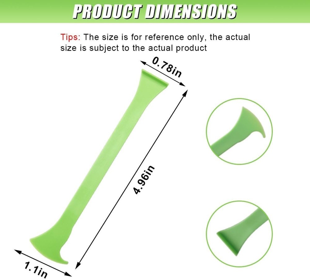 Compact 4PCS Micro Vinyl Squeegee Set - Perfect for Seamless Film Application