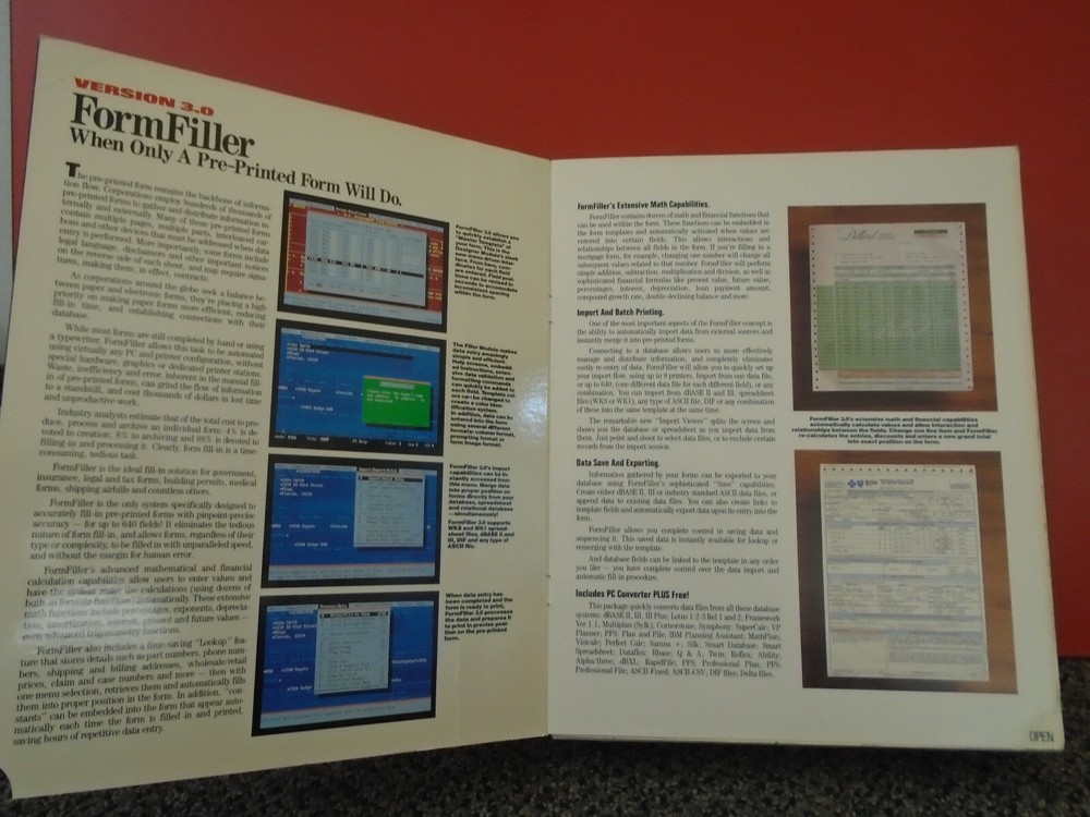 Vintage FormFiller V. 3.0 (NIP)