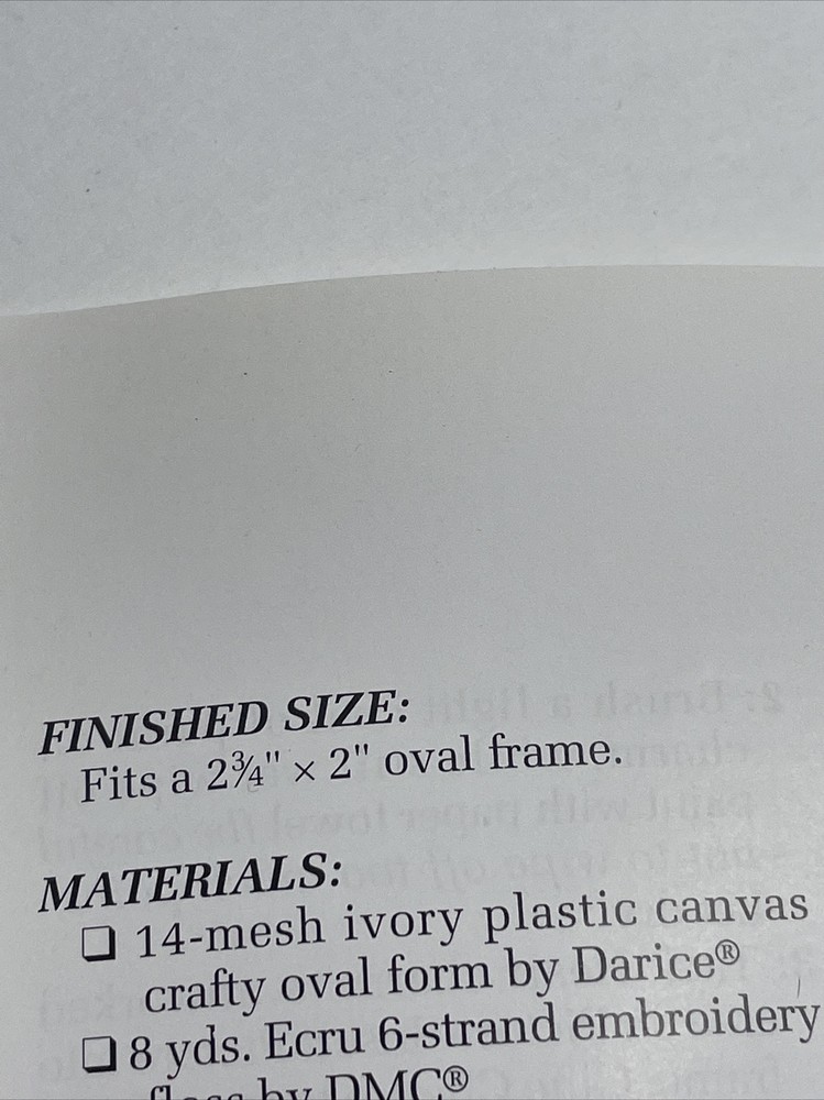 Annie's Attic Angles Watching Me Plastic Canvas Pattern