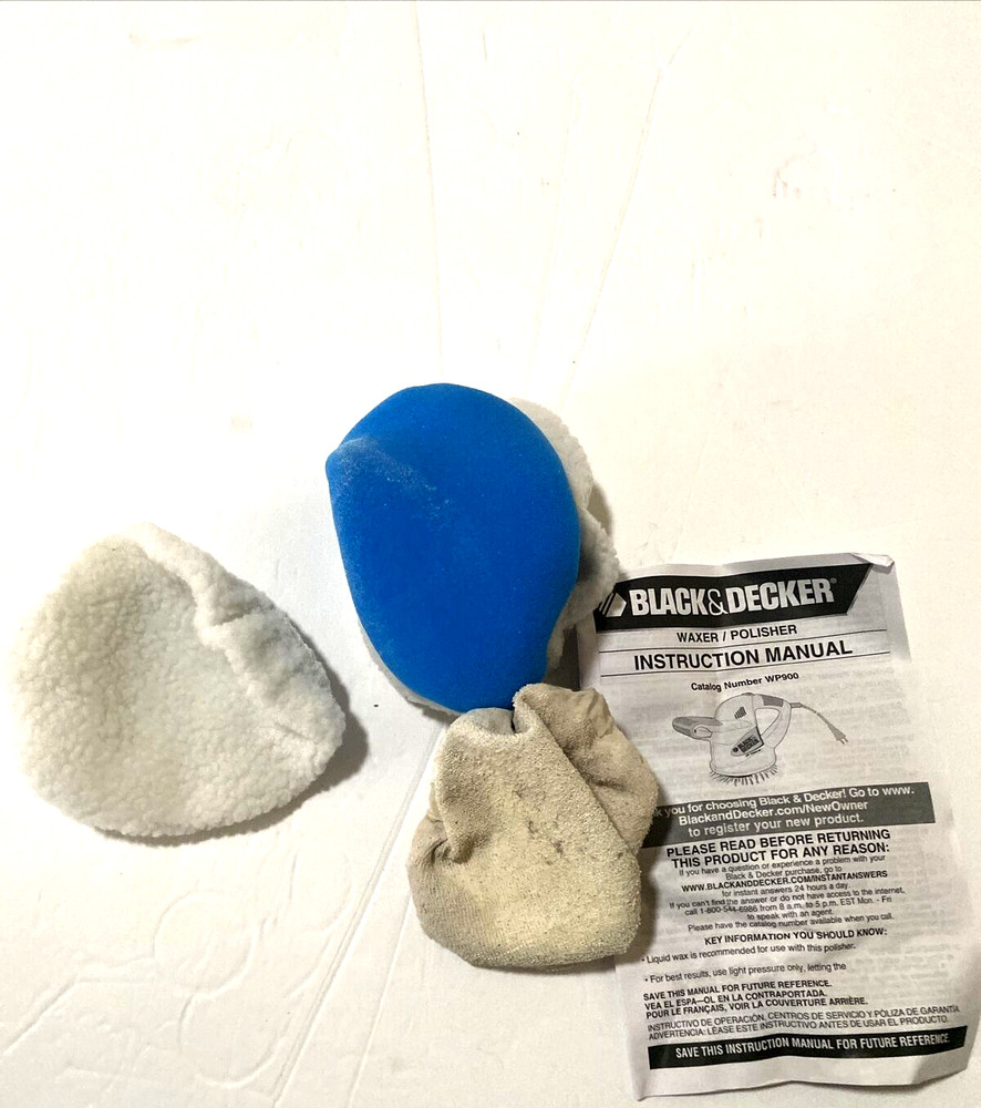 Black&Decker 6" Random Orbit Waxer/Polisher (WP900) - Used