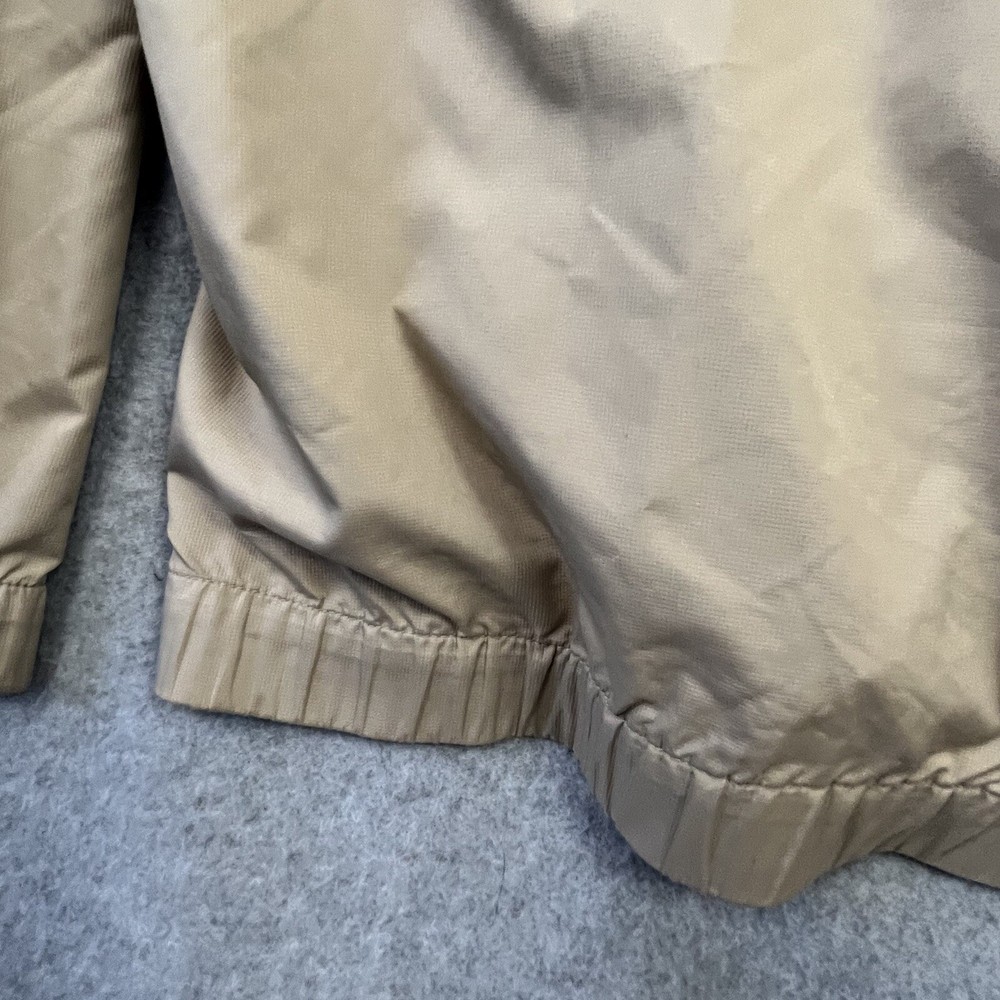 Nike Golf Jacket Mens Large Tan