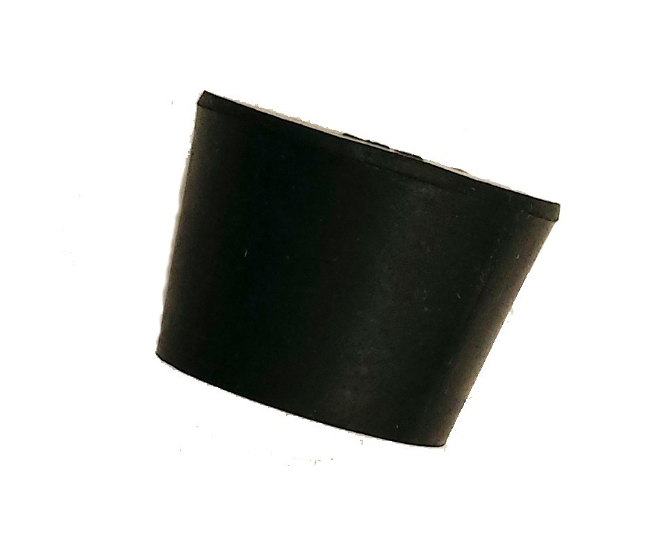 Herco Solid Black Rubber Stopper (Size 3 - 2ea)