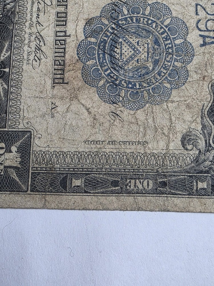 1899 $1 SILVER CERTIFICATE BLACK EAGLE NOTE Fr-235