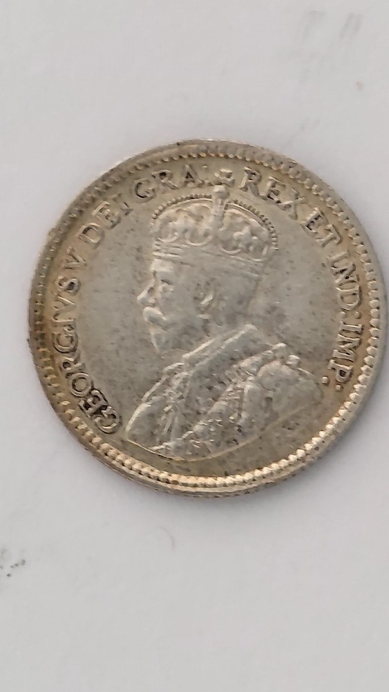 1917 Canada 5 Cent Silver,.925 Silver (#2)