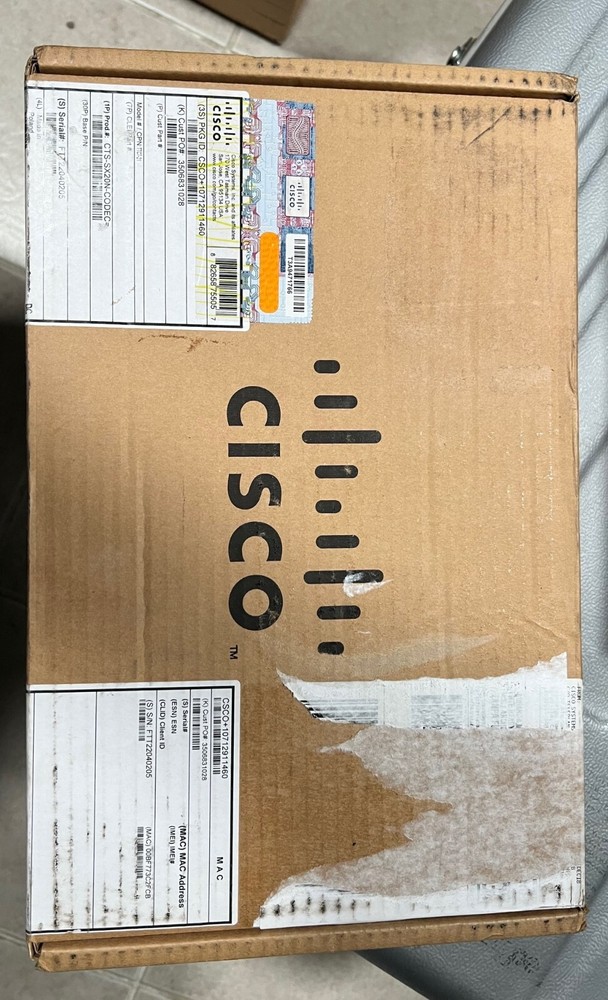 NEW Cisco CTS-SX20N-CODEC Telepresence Video Conference CODEC TTC7-21