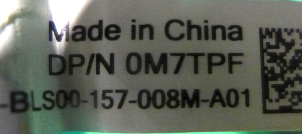 Genuine Dell NVME Backplane Ribbon Cable M7TPF