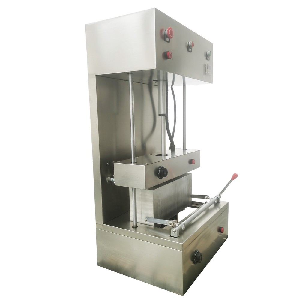 110V 4 Head Pizza Cone Forming Machine Spiral Shape Pizza Cone Forming Maker