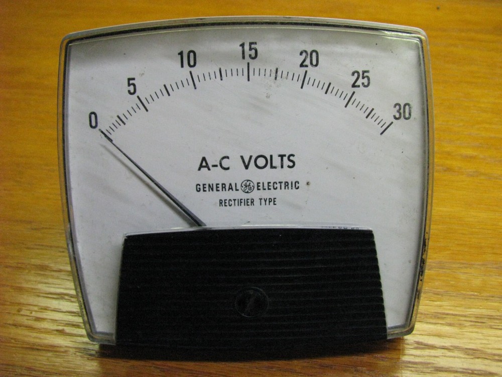 GE 30volt Panel Meter 50-171051NLNL1
