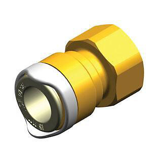 Whale Water Systems, Adaptor 1/2" BSP Female (Brass) - 15 MM