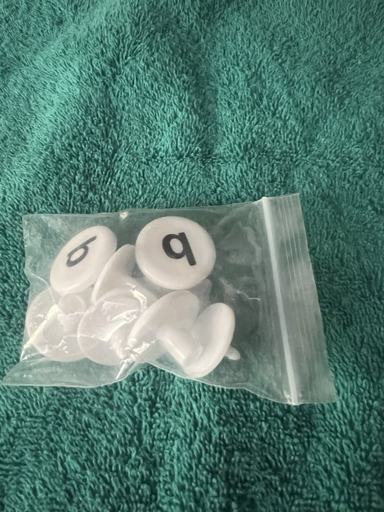 4-Pack Replacement Buttons with B for Bogg Bag Handle Strap.