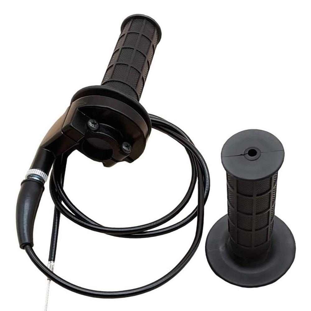 Throttle Cable and Handle For 7/8" 50 90 110 CC 150cc-250cc, black