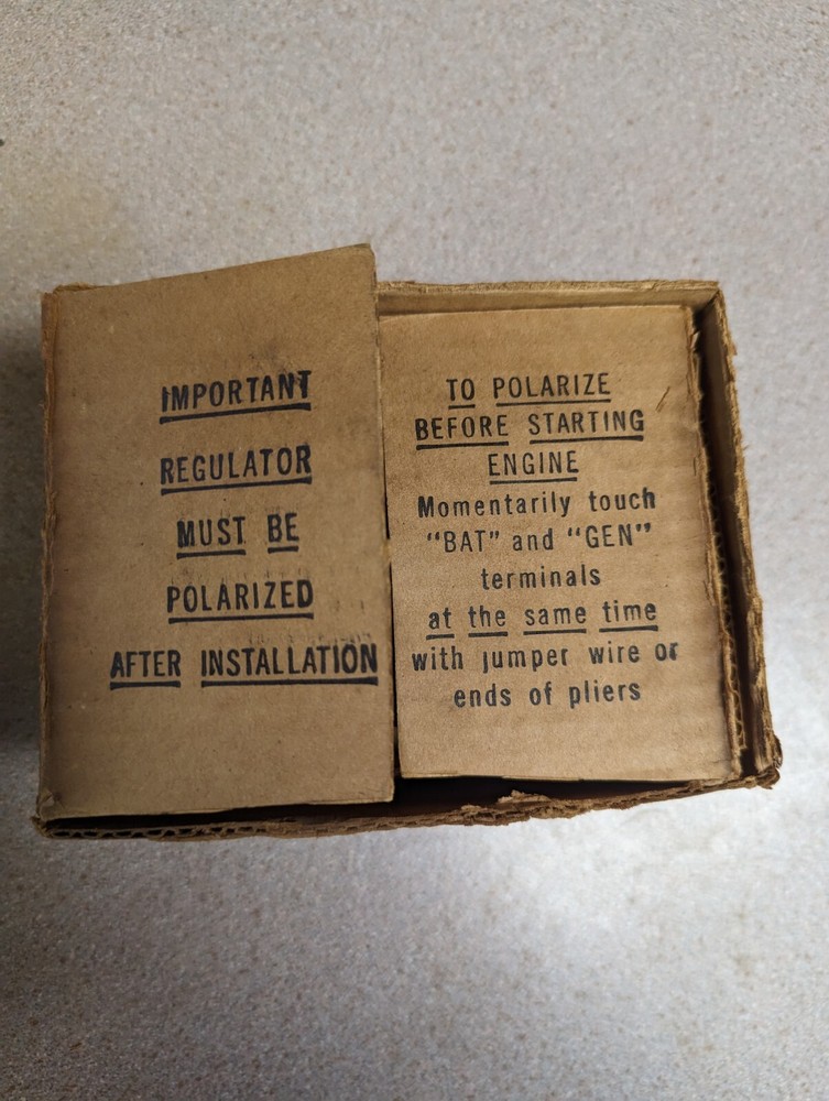 Delco D-41 Voltage Regulator Vintage