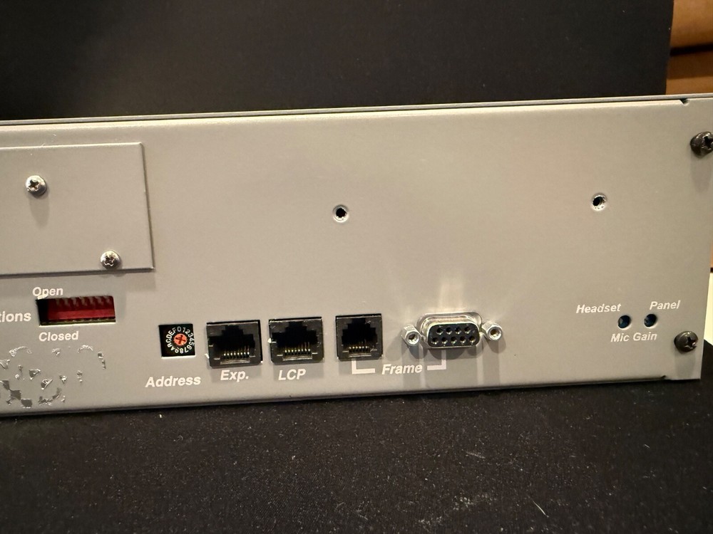 RTS Telex KP-32 Matrix Intercom Station 90007656000 white