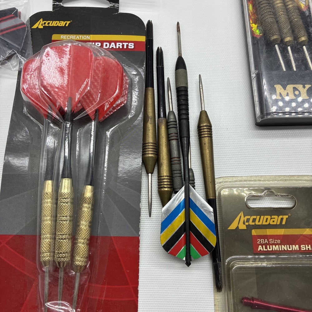 Lot Mixed Darts Flights Tips Assortment
