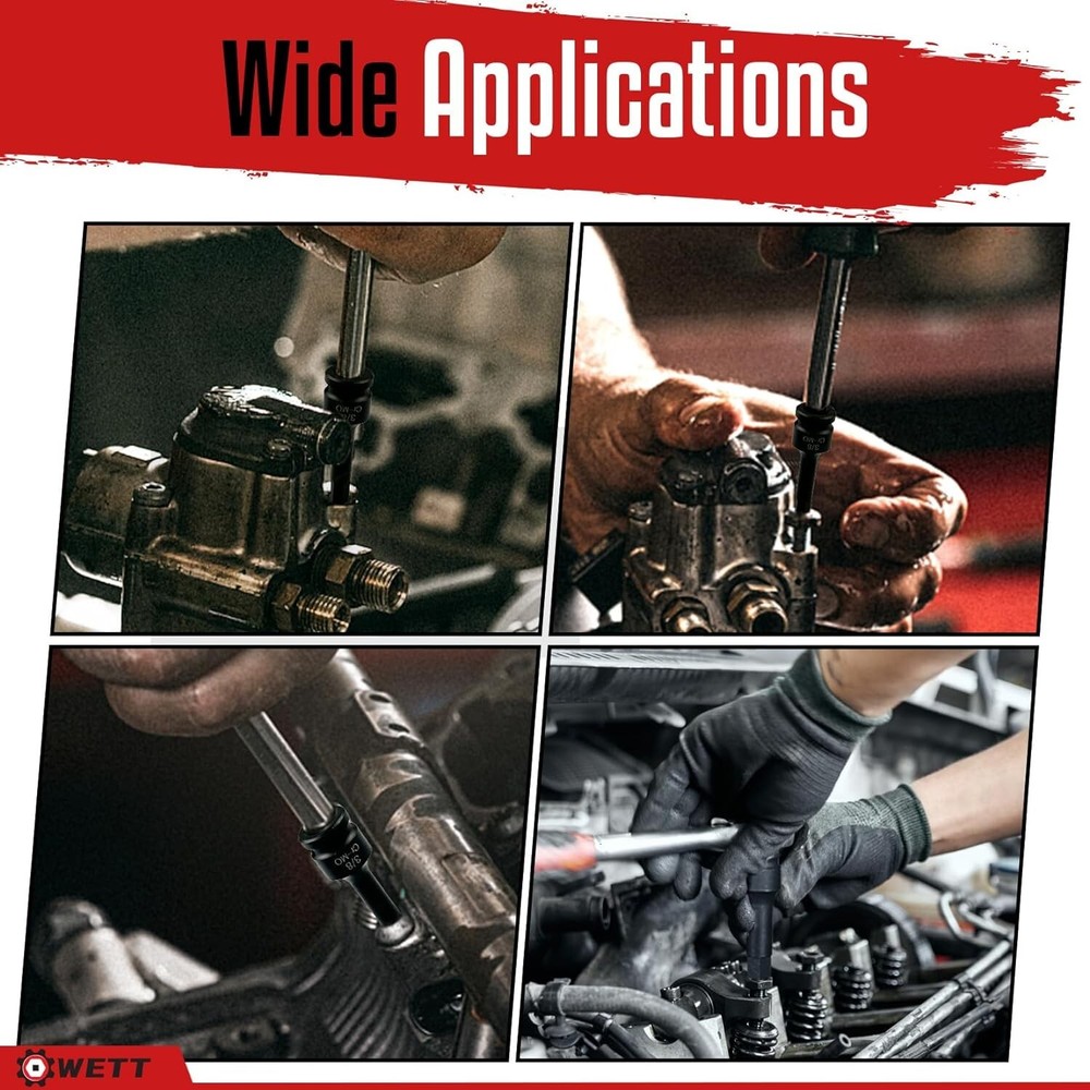 1/2" Drive Master Impact Hex Bit Set, 20 Piece Hex Driver Socket Set, Allen Bit