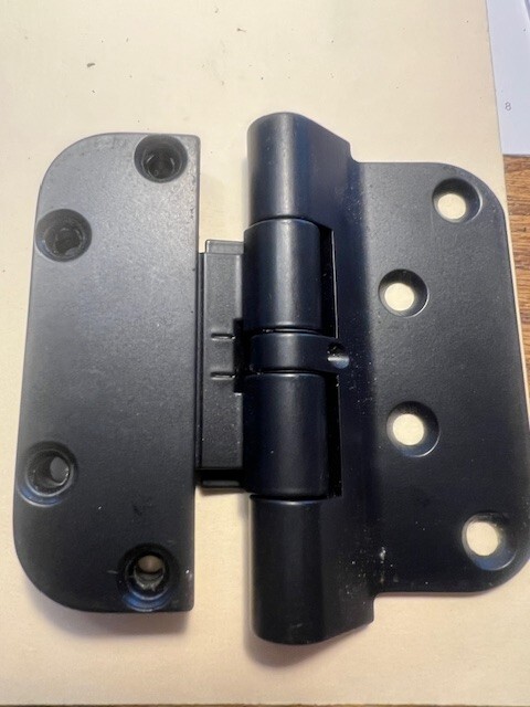 Hoppe F9714 / 2009 GUIDE Hinge NONHANDED BLACK