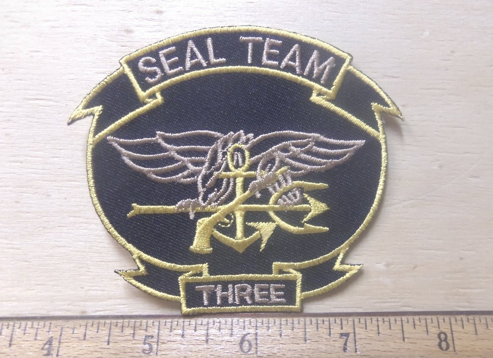 US Navy - Seal Team Three Embroidered Patch