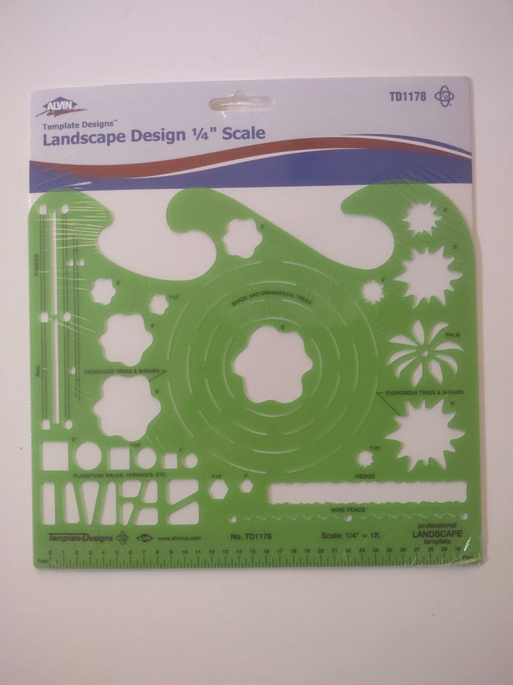 Alvin Landscape Design Template TD1178