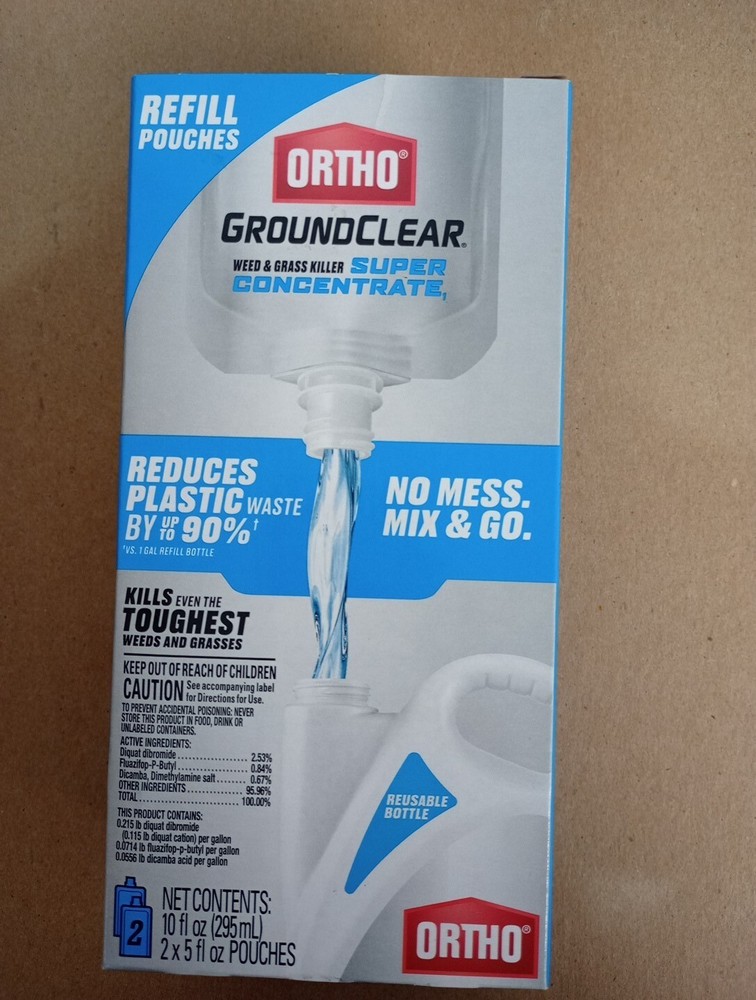 Ortho GroundClear Super Concentrate Weed & Grass Killer - 5 oz