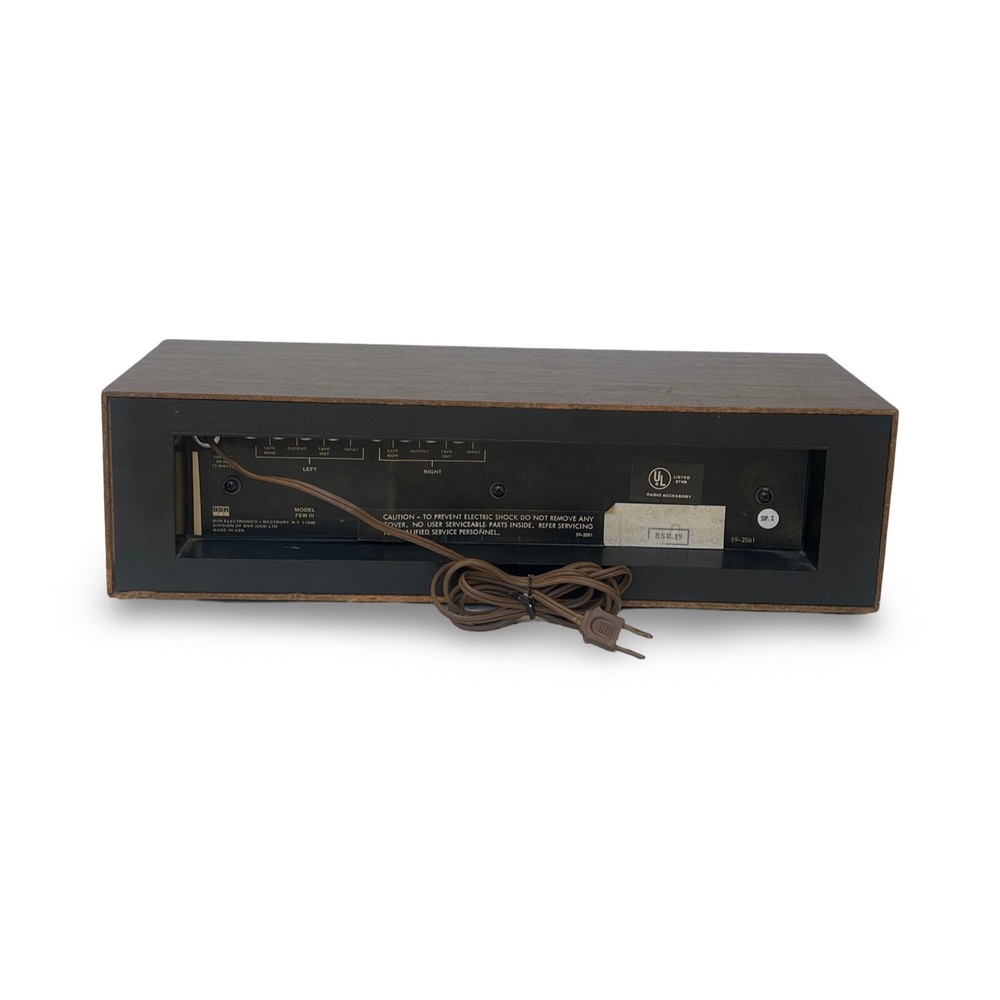 BSR Electronics FEW III 12-Band Professional Stereo Frequency Equalizer