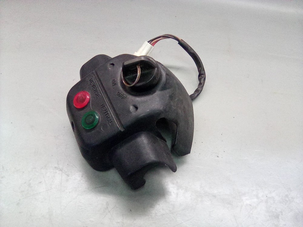 1996 Yamaha Timberwolf 250 Dash Console Indicator Lights Ignition Switch Panel