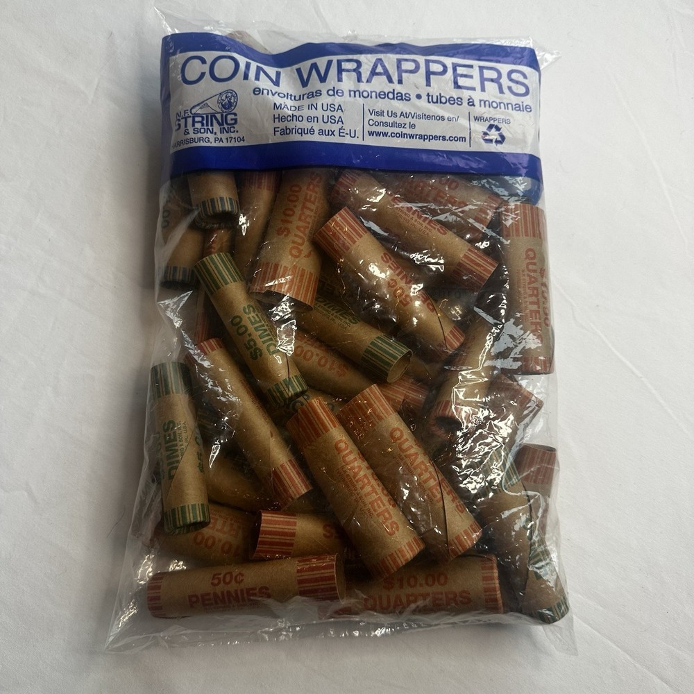 Assorted Coin Wrappers 36