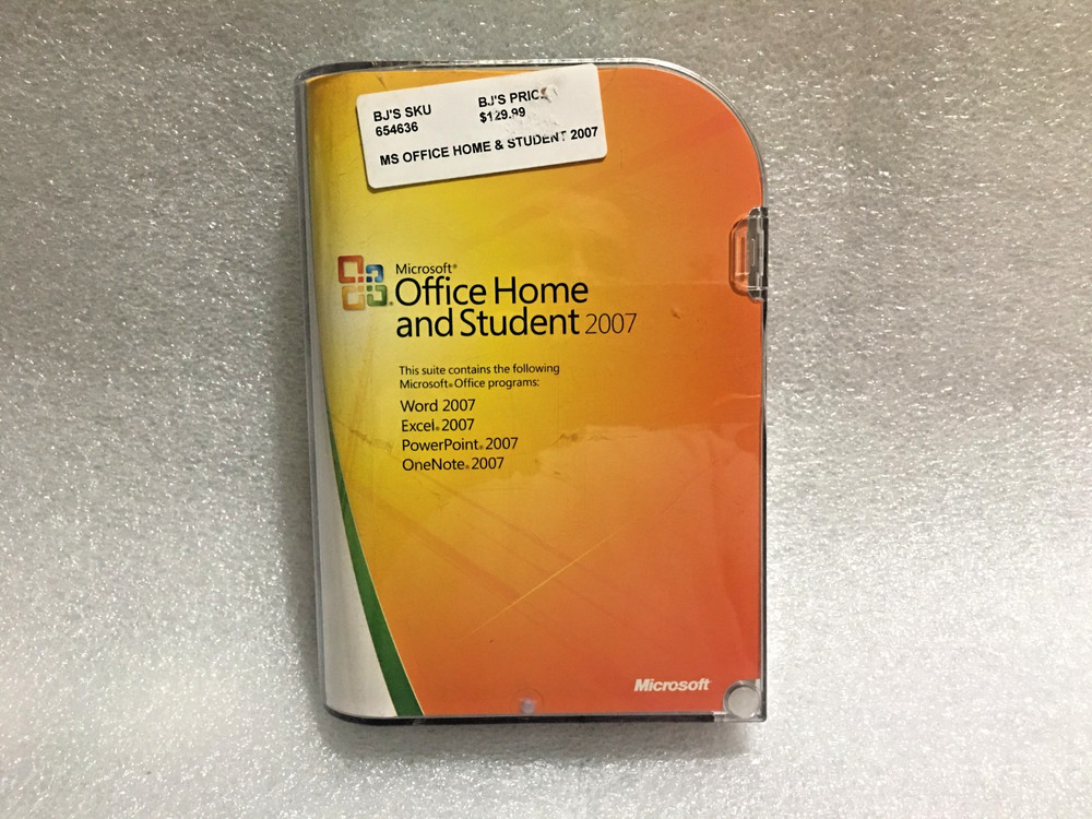 Microsoft Office Home and Student 2007 With Key