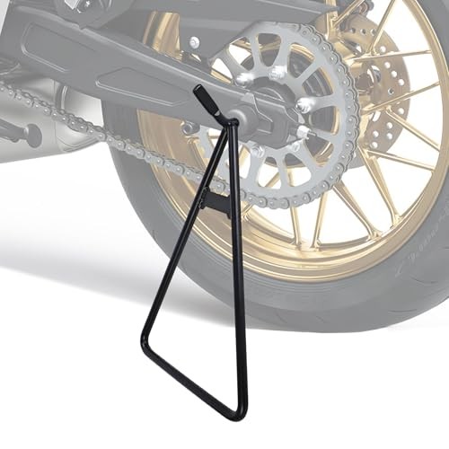 Motorcycle Triangle Stand, Heavy Duty Solid Steel Structure Dirt Bike