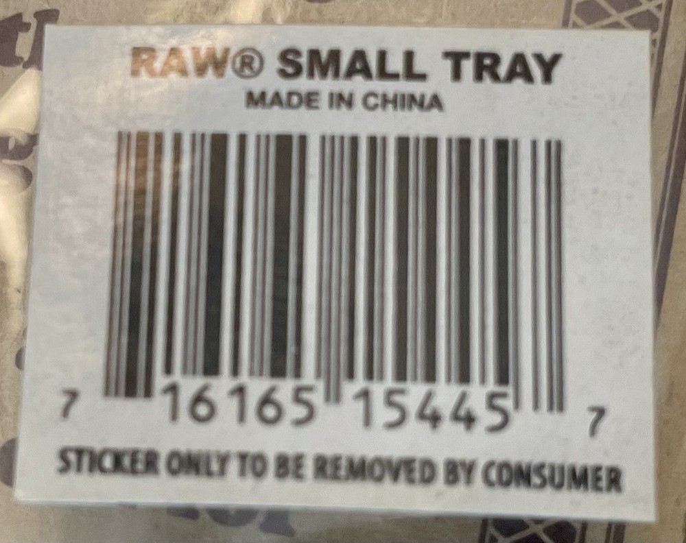 RAW Rolling Tray 7-Piece Combo Set + Rolling Machine - NEW / ORIGINAL PACKAGING